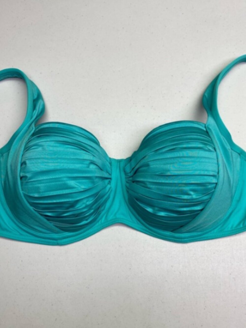 Seafolly TEAL Bandeau Bikini Top DD cup Winter Sale